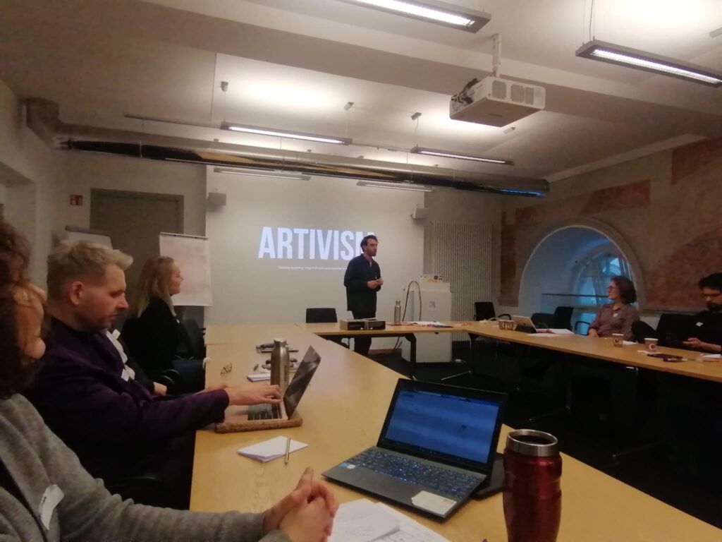 Day 1 - Ed Dingli presents his portfolio