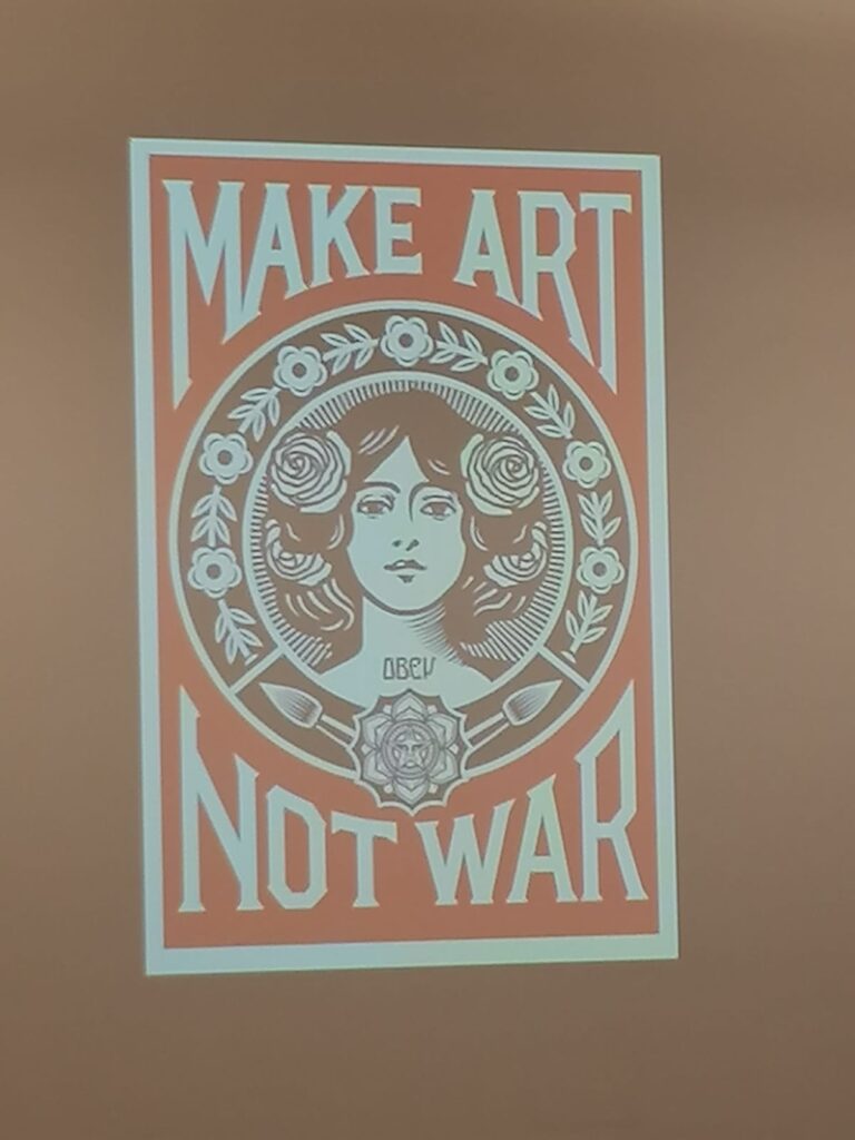 Day 1 - Ed Dingli presents protest poster history