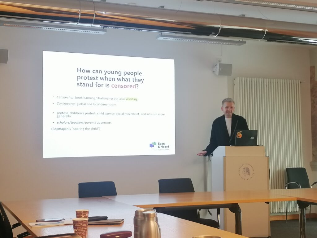 Day 2 - Mateusz Swietlicki_s presentation on censorship in children_s literature