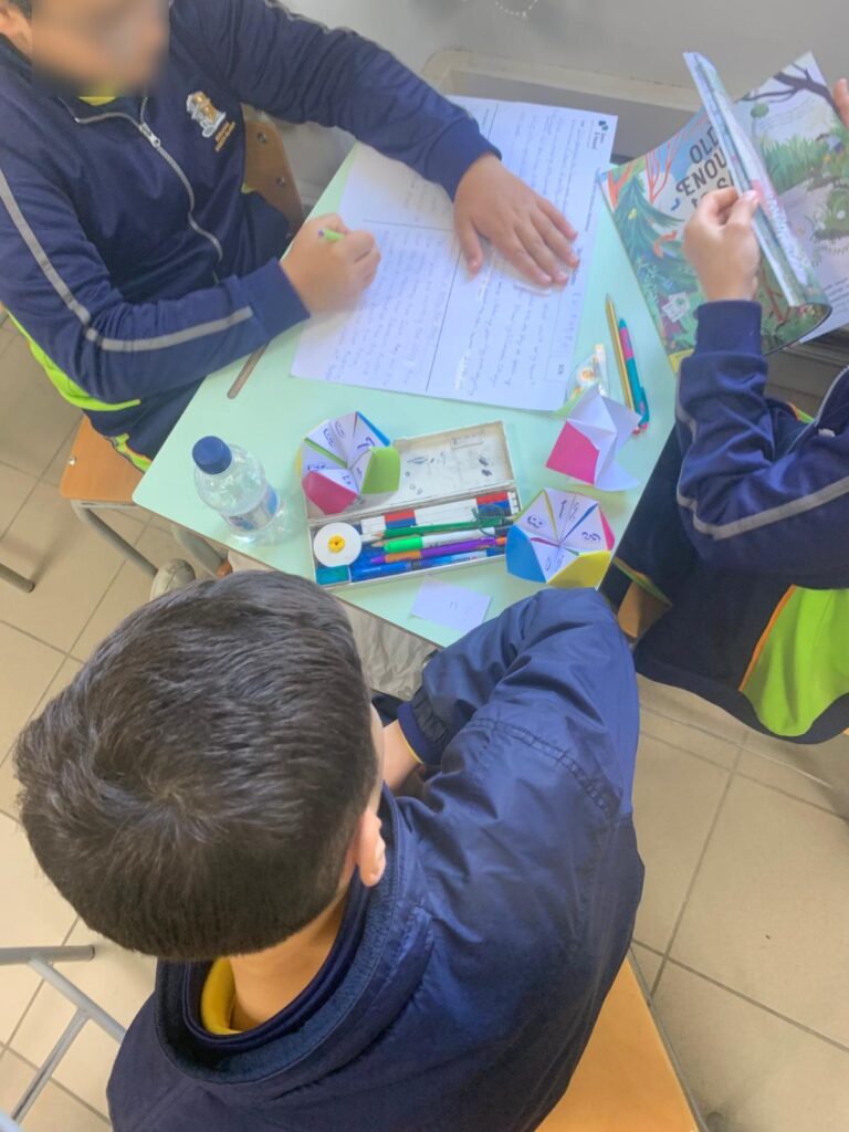 Discussing our chosen book - St Clare Middle School