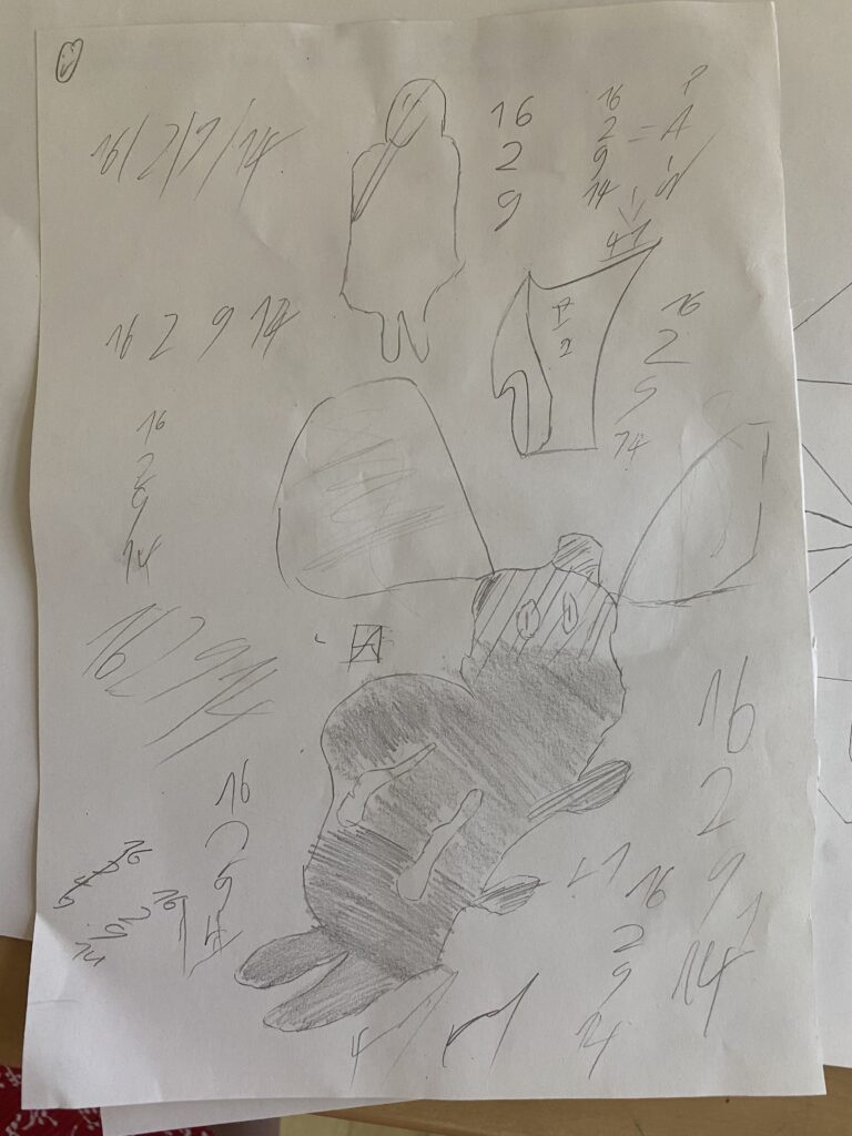 The children's drawings from the wonderful workshop with Chris Riddell on illustration, freedom of expression and storytelling (17/24)