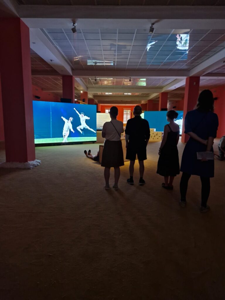 A private tour of the Hamburger Bahnhof, guided by the knowledgeable Claudia Ehgartner, head of Education and Mediation.