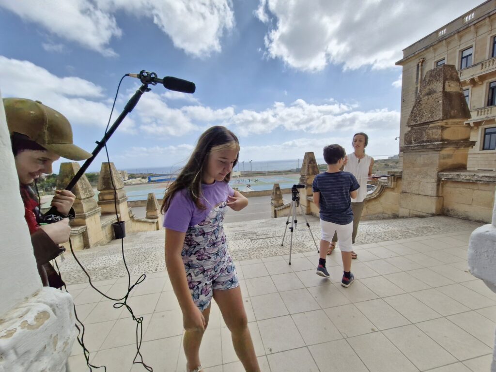 Children involved with research project on Malta