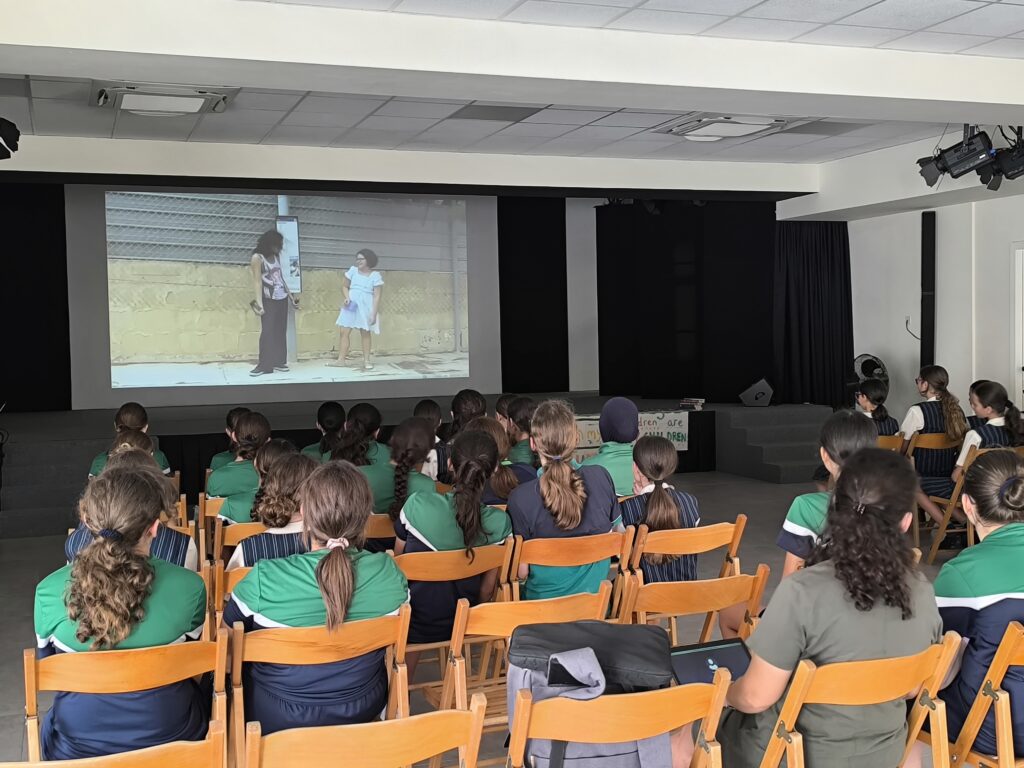 Children in a classroom