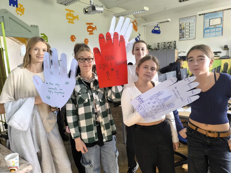 Children taking part in a workshop