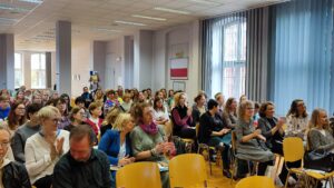 Audience at an event