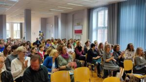 Audience at an event